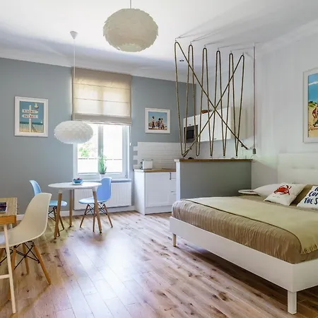 Διαμέρισμα Sanhaus - Haffnera 51 - Stylowe 3 Minuty Od Plazy I Kortow Σόποτ