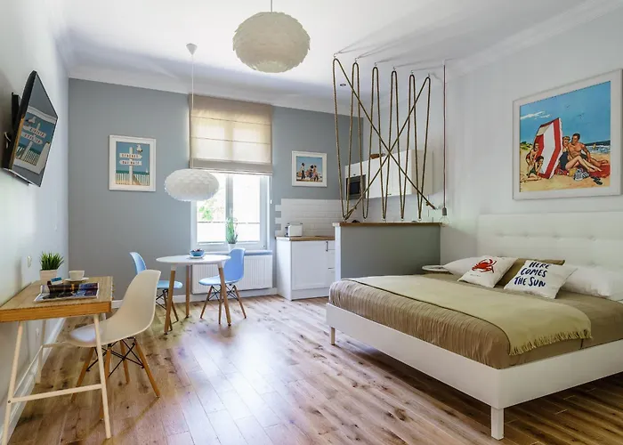 Appartamento Sanhaus - Haffnera 51 - Stylowe 3 Minuty Od Plazy I Kortow Sopot